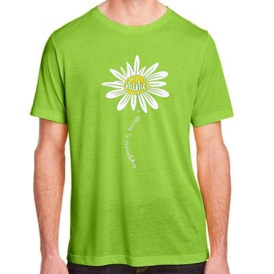 Happiness Is Being A Mimi Daisy Grandma Mother's Day Gifts Adult ChromaSoft Performance T-Shirt