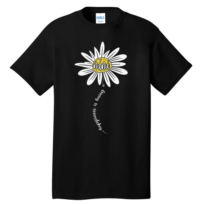 Happiness Is Being A Mimi Daisy Grandma Mother's Day Gifts Tall T-Shirt