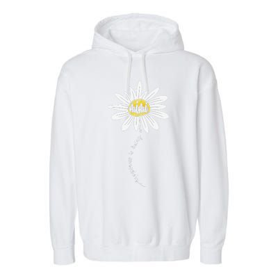 Happiness Is Being A Mimi Daisy Grandma Mother's Day Gifts Garment-Dyed Fleece Hoodie