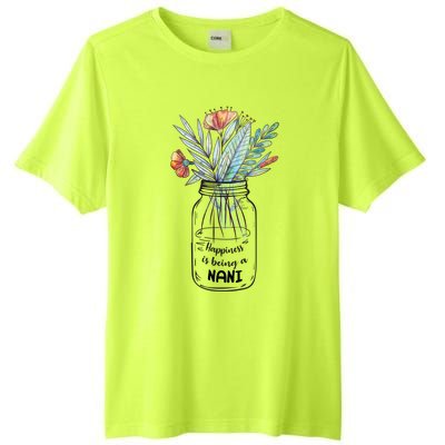 Happiness Is Being A Nani Floral Tall Fusion ChromaSoft Performance T-Shirt