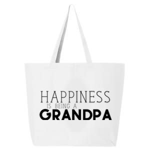 Happiness Is Being A Grandpa Papa Family Funny Gift 25L Jumbo Tote