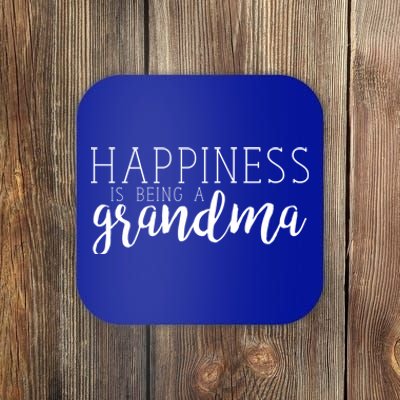 Happiness Is Being A Grandma Nana Family Gift Coaster