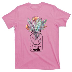 Happiness Is Being A Nonny Floral T-Shirt