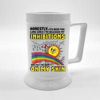 Honestly It’S Been Too Long Since I’Ve Release My Inhibitions And Felt The Rain Beer Stein