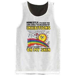 Honestly It’S Been Too Long Since I’Ve Release My Inhibitions And Felt The Rain Mesh Reversible Basketball Jersey Tank