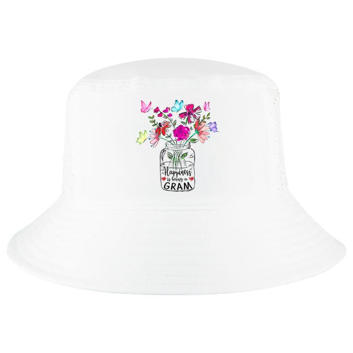 Happiness Is Being Gram Life Flower Art Gram MotherS Day Cool Comfort Performance Bucket Hat