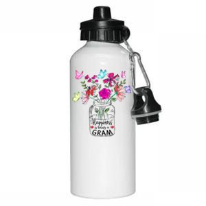 Happiness Is Being Gram Life Flower Art Gram MotherS Day Aluminum Water Bottle 