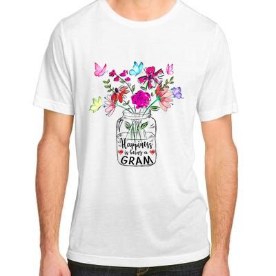 Happiness Is Being Gram Life Flower Art Gram MotherS Day Adult ChromaSoft Performance T-Shirt