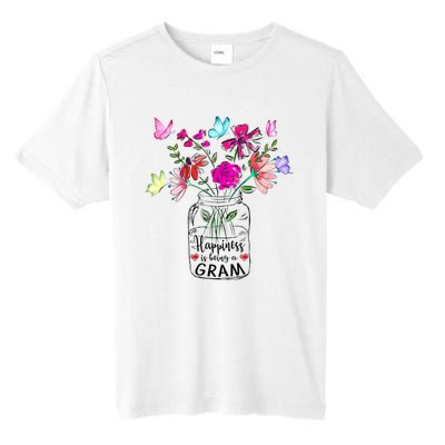 Happiness Is Being Gram Life Flower Art Gram MotherS Day Tall Fusion ChromaSoft Performance T-Shirt