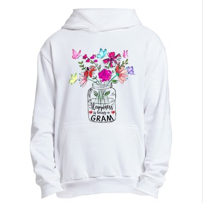 Happiness Is Being Gram Life Flower Art Gram MotherS Day Urban Pullover Hoodie