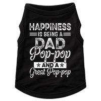 Happiness Is Being A Dad PopPop And A Great PopPop Doggie Tank