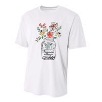 Happiness Is Being Granny Life Flower Artgrandma Performance Sprint T-Shirt