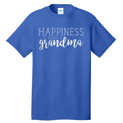 Happiness Is Being A Grandma Nana Family Great Gift Tall T-Shirt