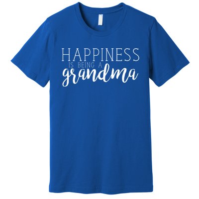 Happiness Is Being A Grandma Nana Family Great Gift Premium T-Shirt