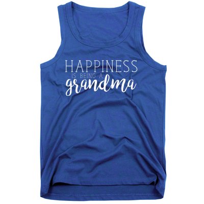 Happiness Is Being A Grandma Nana Family Great Gift Tank Top