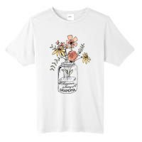 Happiness Is Being Grandma Life Flower Artgrandma Tall Fusion ChromaSoft Performance T-Shirt