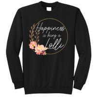 Happiness Is Being A Lolli Announcement Floral Mothers Day Sweatshirt