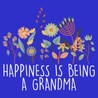 Happiness Is Being Grandma Wildflower Grandma MotherS Day Meaningful Gift Kids Hoodie