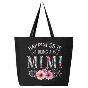 Happiness is being a Mimi Funny Mimi Mother's Day 25L Jumbo Tote