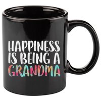 Happiness Is Being A Grandma Mothers Day 11oz C Handle Ceramic Mug