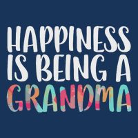 Happiness Is Being A Grandma Mothers Day 7 Panel Mesh Trucker Snapback Hat