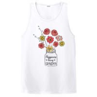 Happiness Is Being A Grandma Flower Mother's Day PosiCharge Competitor Tank