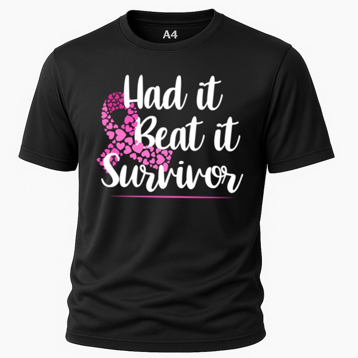 Had It Beat It Survivor Breast Cancer Cooling Performance Crew T-Shirt