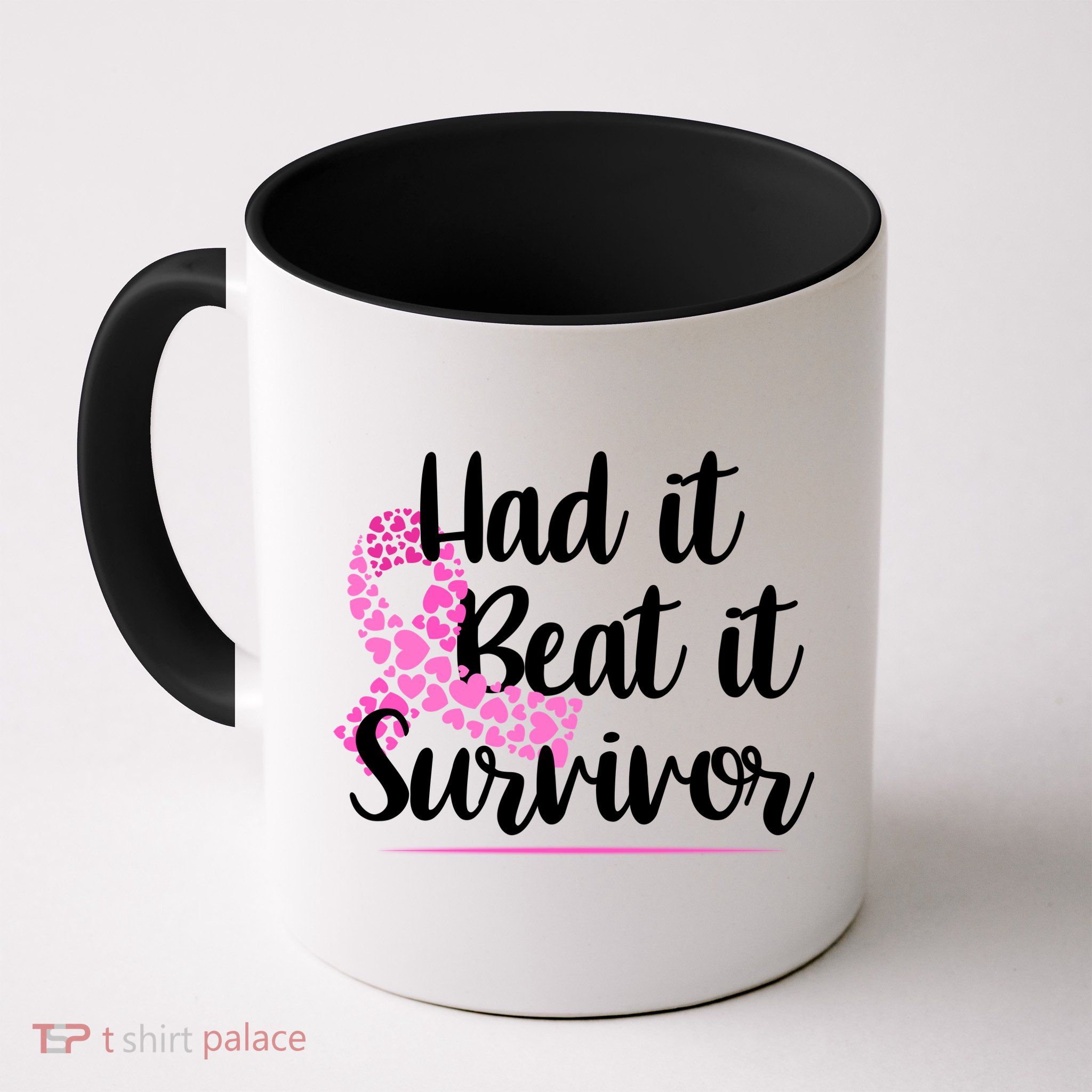 Had It Beat It Survivor Breast Cancer Mug