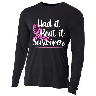 Had It Beat It Survivor Breast Cancer Cooling Performance Long Sleeve Crew