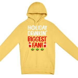 Holiday In' Biggest Fan Funny Xmas Ing Party Fan Cool Gift Premium Pullover Hoodie