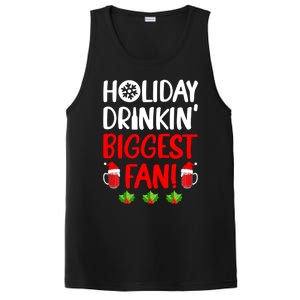 Holiday In' Biggest Fan Funny Xmas Ing Party Fan Cool Gift PosiCharge Competitor Tank