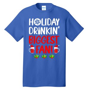 Holiday In' Biggest Fan Funny Xmas Ing Party Fan Cool Gift Tall T-Shirt