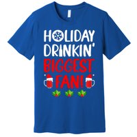 Holiday In' Biggest Fan Funny Xmas Ing Party Fan Cool Gift Premium T-Shirt