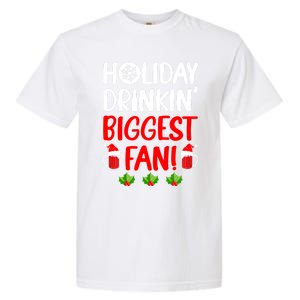 Holiday In' Biggest Fan Funny Xmas Ing Party Fan Cool Gift Garment-Dyed Heavyweight T-Shirt