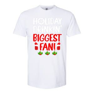 Holiday In' Biggest Fan Funny Xmas Ing Party Fan Cool Gift Softstyle CVC T-Shirt