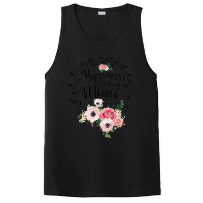 Happiness Is Being A Mimi Floral Decoration PosiCharge Competitor Tank