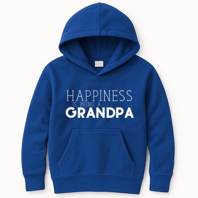 Happiness Is Being A Grandpa Papa Family Gift Kids Hoodie