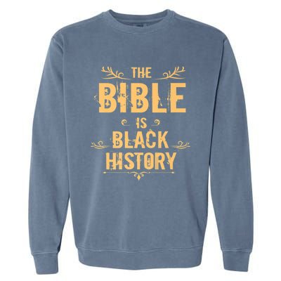 Hebrew Israelite Clothing Bible Black History Gift Premium Garment-Dyed Sweatshirt