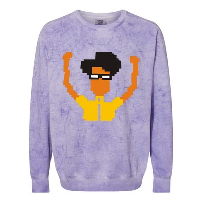 He IT Crowd Maurice Moss Colorblast Crewneck Sweatshirt