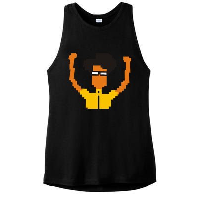 He IT Crowd Maurice Moss Ladies PosiCharge Tri-Blend Wicking Tank