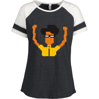 He IT Crowd Maurice Moss Enza Ladies Jersey Colorblock Tee