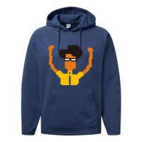 He IT Crowd Maurice Moss Performance Fleece Hoodie