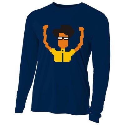 He IT Crowd Maurice Moss Cooling Performance Long Sleeve Crew