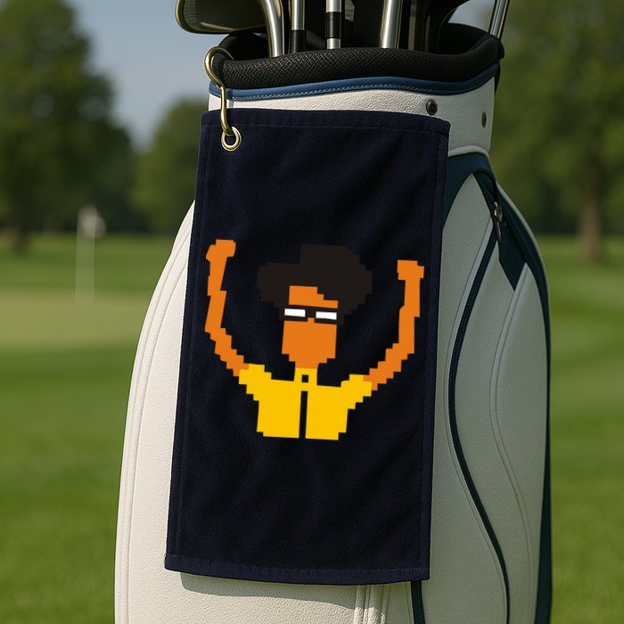 He IT Crowd Maurice Moss Golf Towel