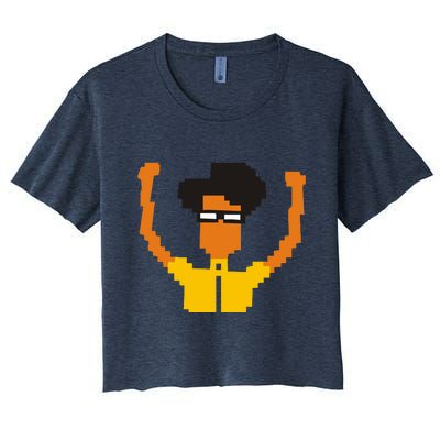 He IT Crowd Maurice Moss Women's Crop Top Tee