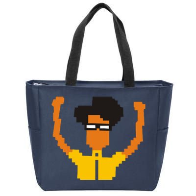 He IT Crowd Maurice Moss Zip Tote Bag