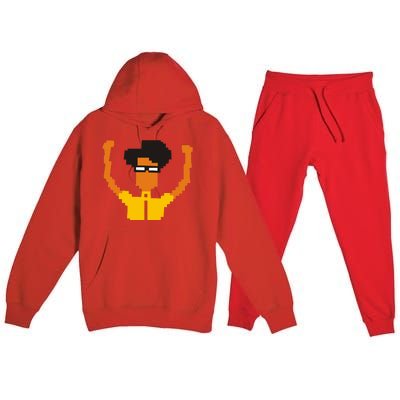 He IT Crowd Maurice Moss Premium Hooded Sweatsuit Set