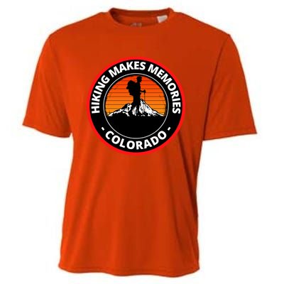 Hiking In Colorado Makes Memories Climb Every Mountain Gift Cooling Performance Crew T-Shirt