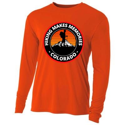 Hiking In Colorado Makes Memories Climb Every Mountain Gift Cooling Performance Long Sleeve Crew