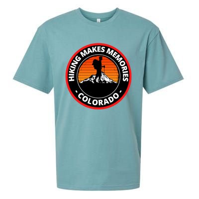 Hiking In Colorado Makes Memories Climb Every Mountain Gift Sueded Cloud Jersey T-Shirt